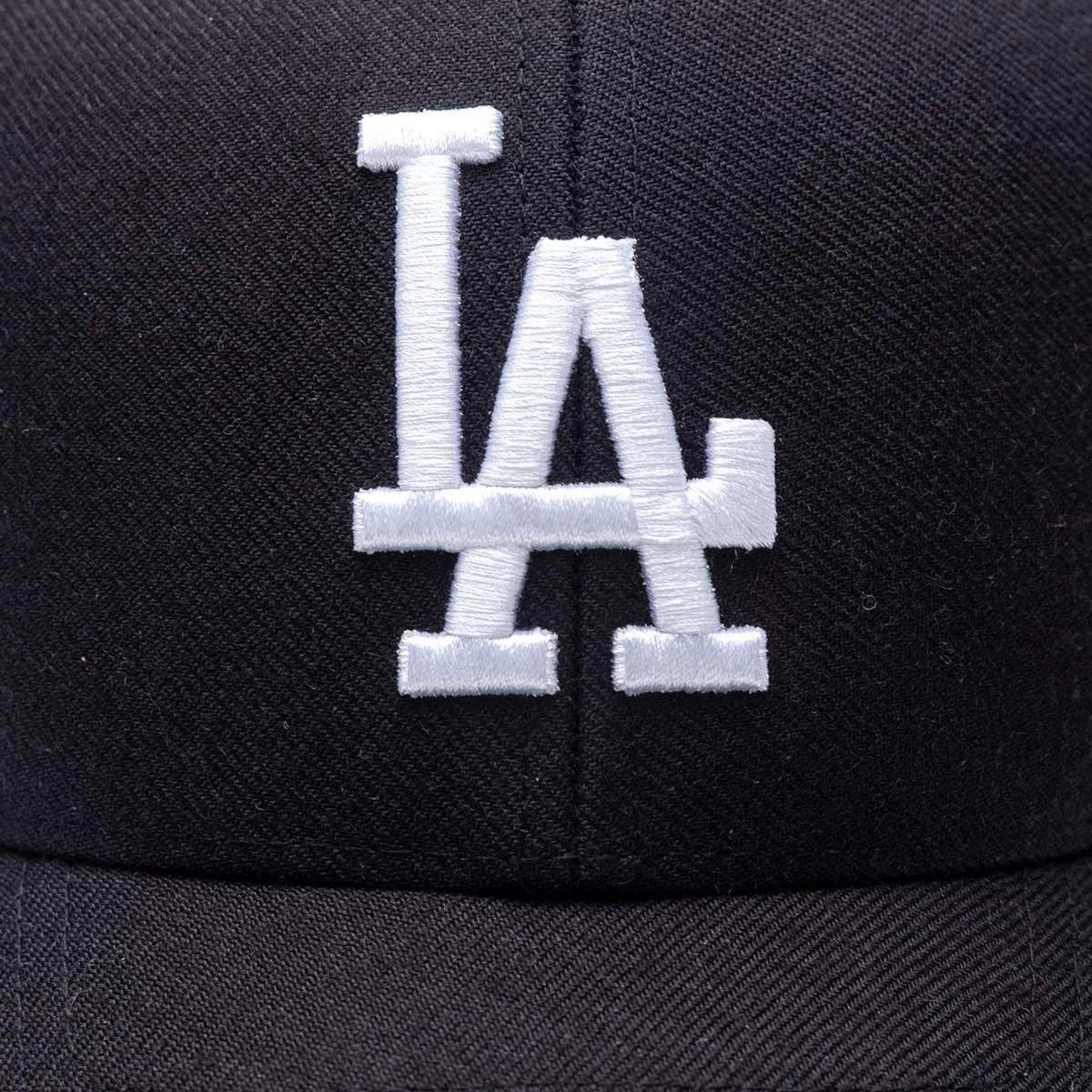 47 Brand Adult Los Angeles Dodgers MVP Cap / Black White / RRP £24