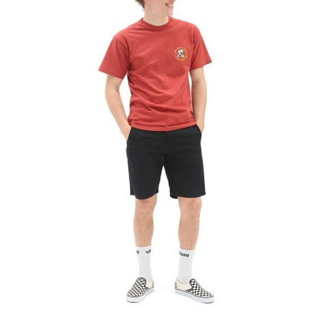 Vans Mens Drain Em Dry T-Shirt / Chili Oil / £28