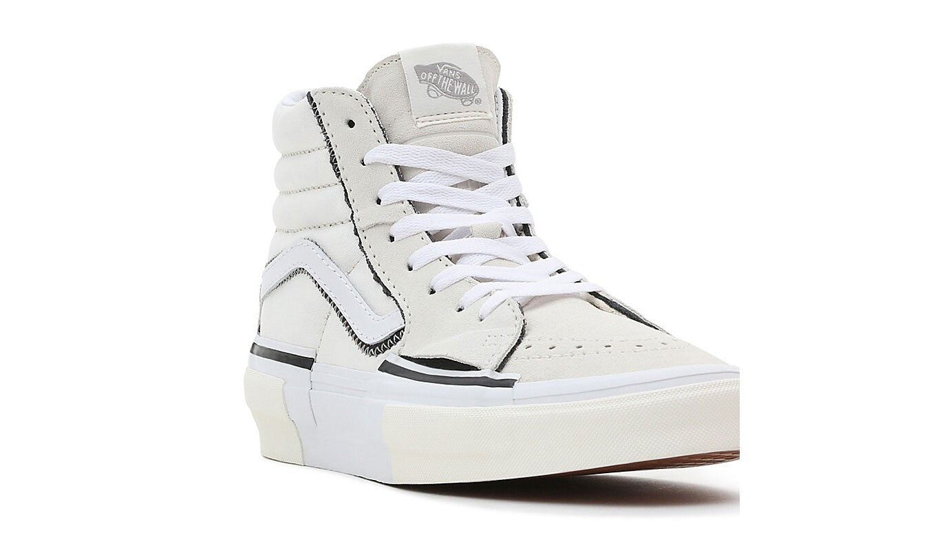 Vans Sk8-Hi Reconstruct Trainers / White / RRP £95