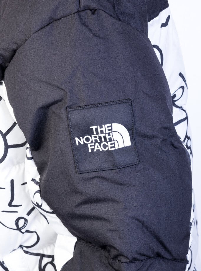 The North Face Men’s Himalayan Puffer Parka Jacket / White Black / RRP £360