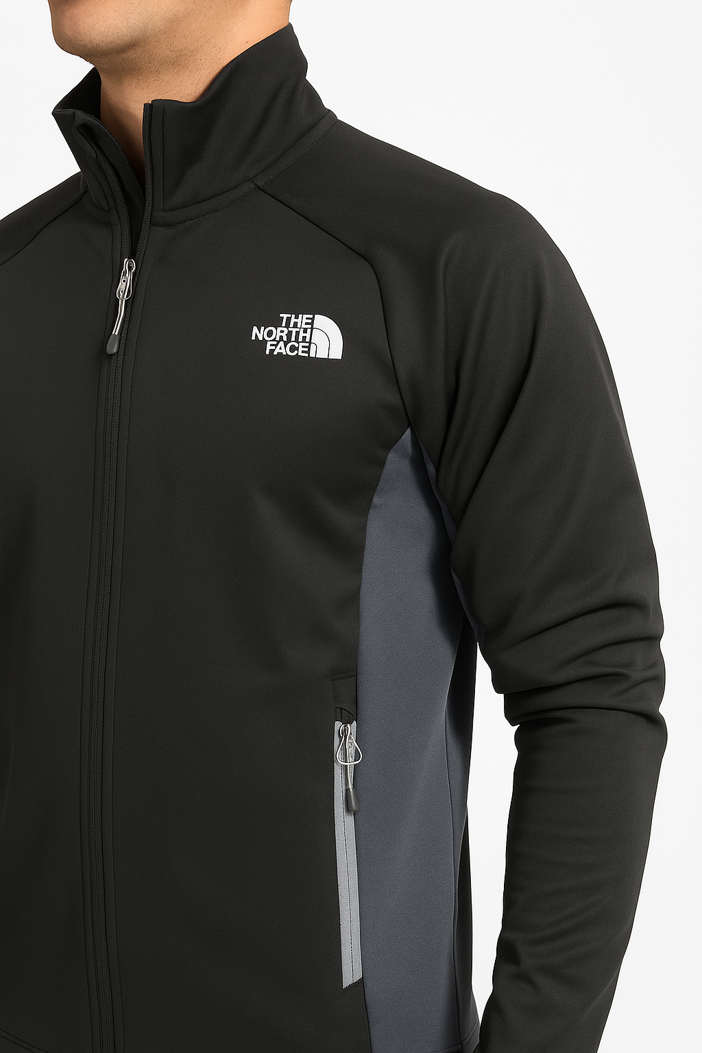 The North Face Men's Outdoor Full Zip Hybrid Jacket / BNWT / Black / RRP £100