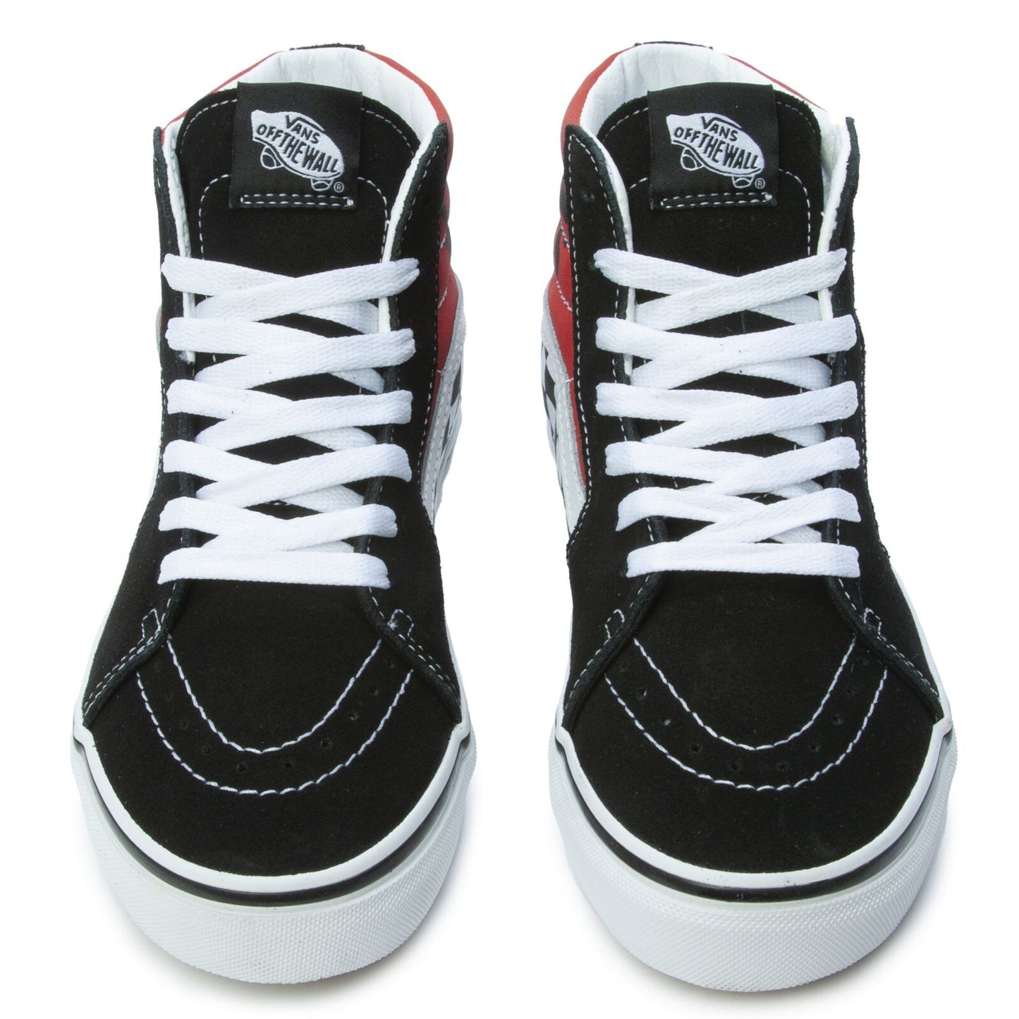 Vans Kids Sk8-Hi Trainers / Logo Black Red / RRP £50
