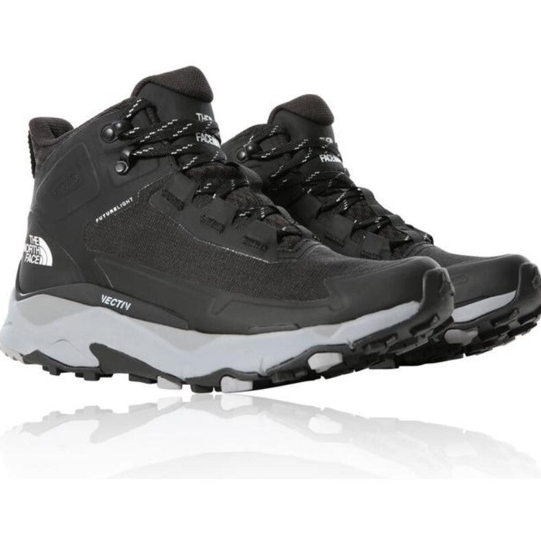 The North Face Women's Vectiv Exploris Mid Futurelight- Black Meld Grey