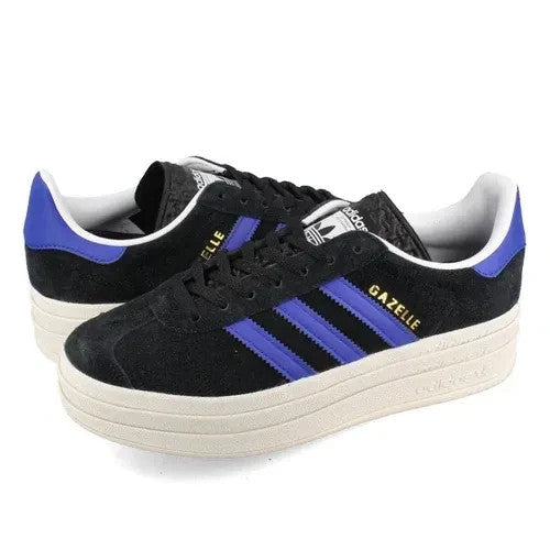Adidas Womens Gazelle Bold Wedge Trainers / BNIB / Black / RRP £105