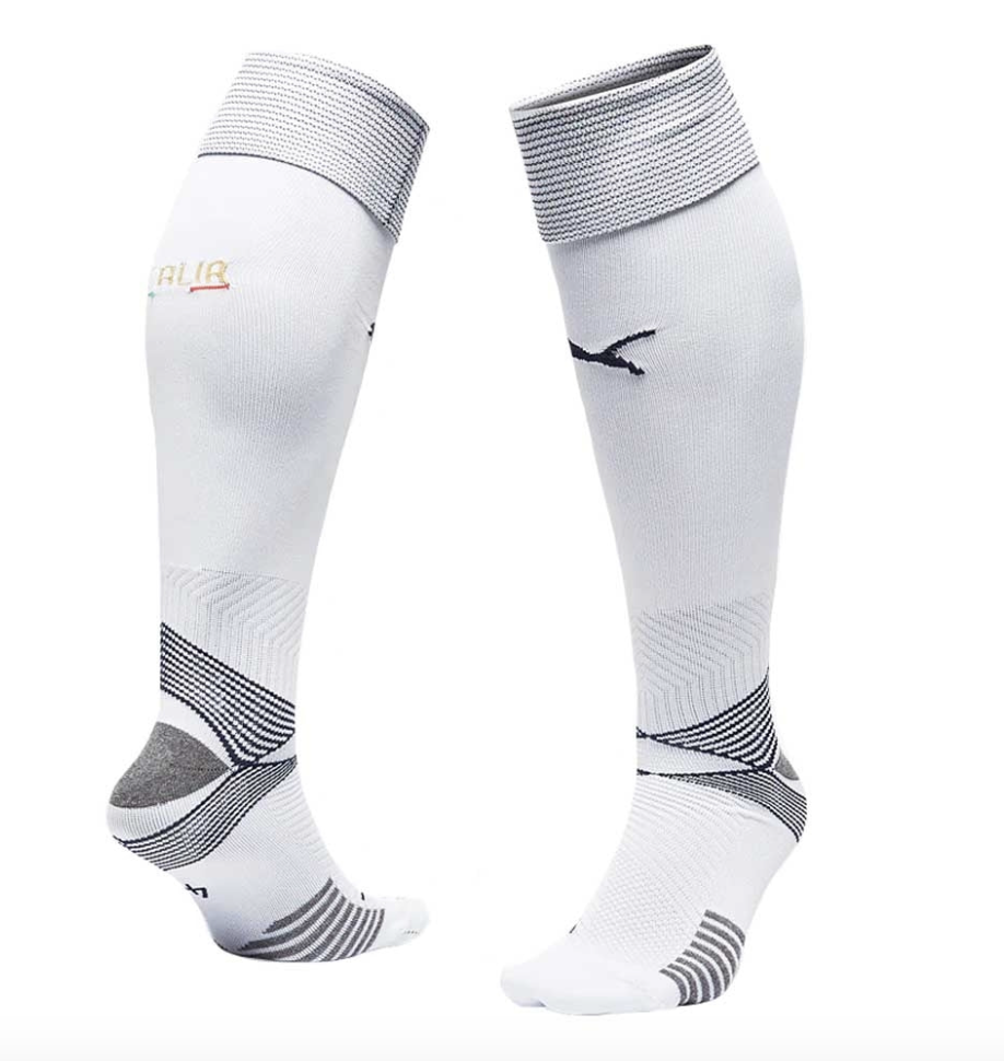 Puma 2020-21 Italy Away Socks / White / RRP £17