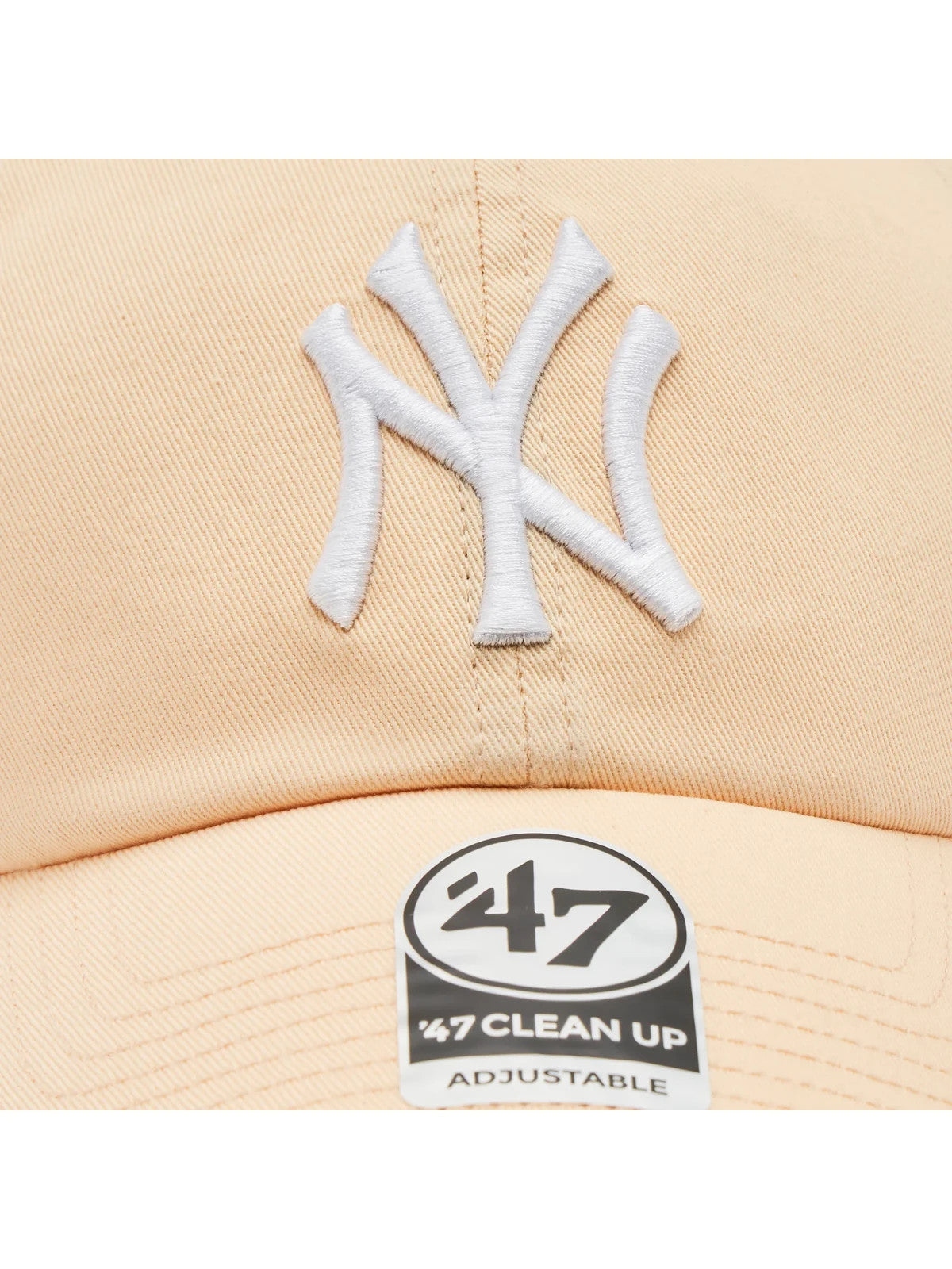 47 Clean Up No Loop Label Womens Cap / N.Y Yankees / Apricot / BNWT / RRP £25