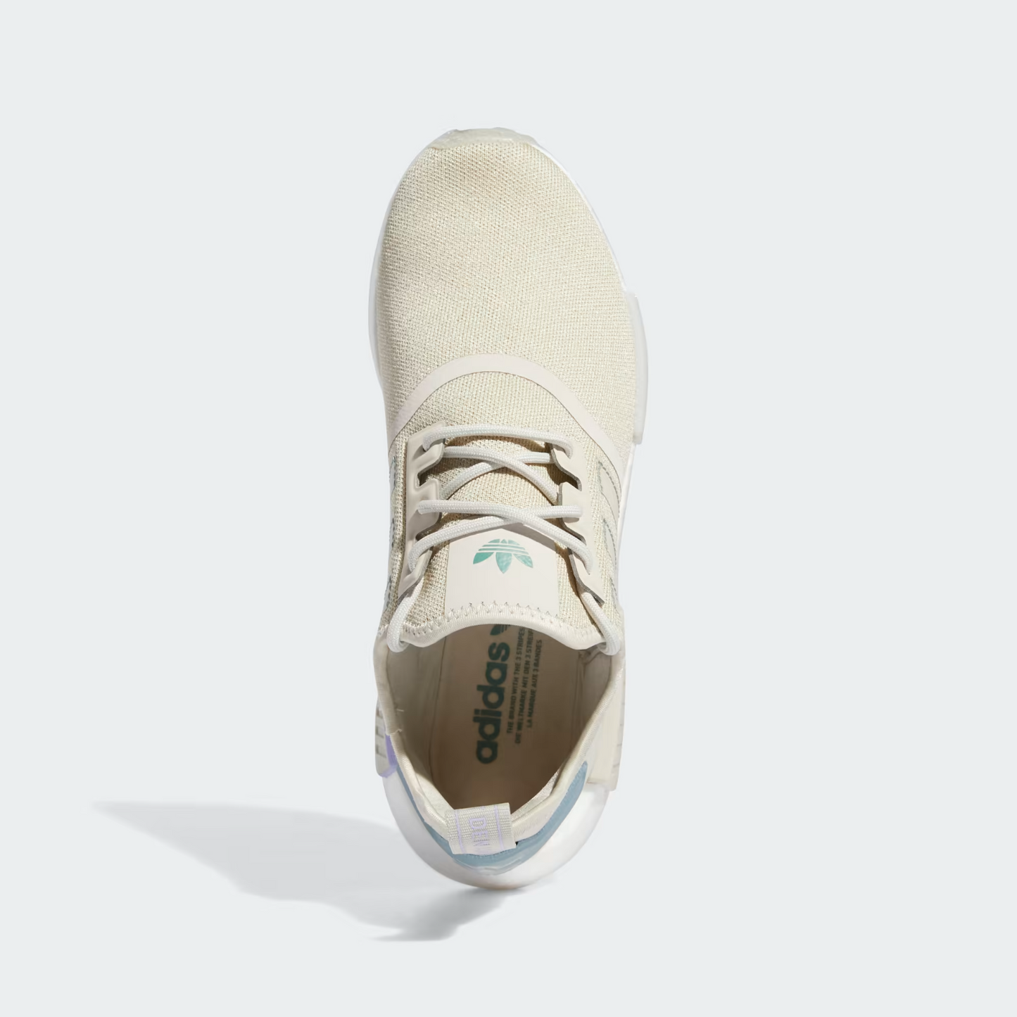 Adidas Womens NMD R1 Trainers / Beige Blue / RRP £110
