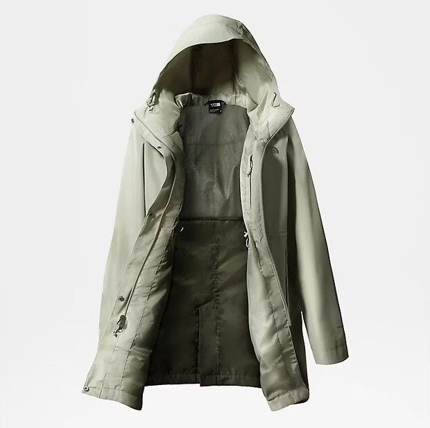 The North Face Women's Woodmont Parka / Tea Green / BNWT / RRP £170