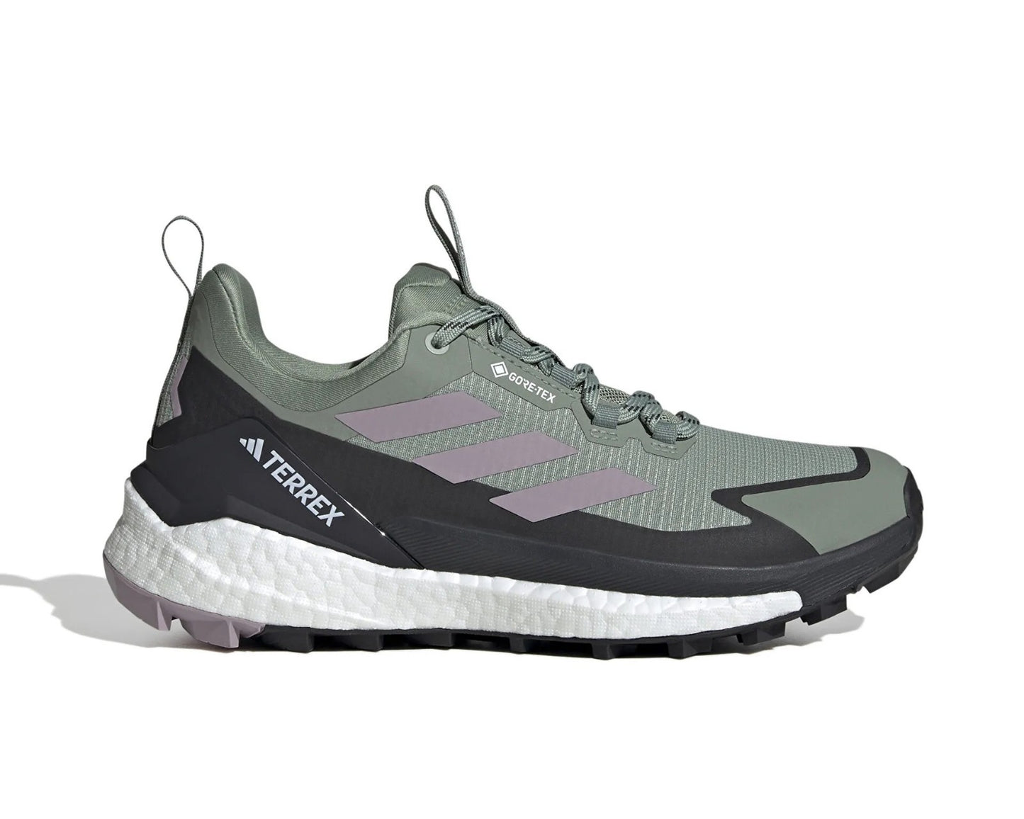 Adidas Womens TERREX FREE HIKER 2 LOW GTX W Trainers / BNIB / Green / RRP £150