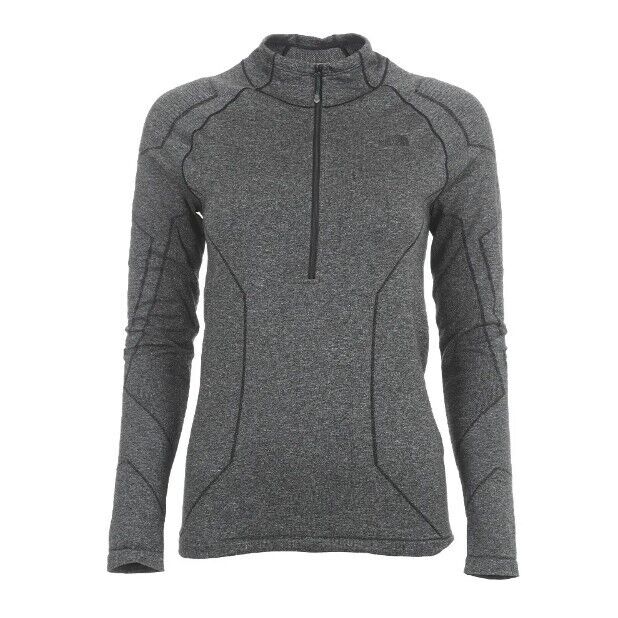 The North Face Womens Summit Series L1 1/4 Zip / Black Heather / RRP £100