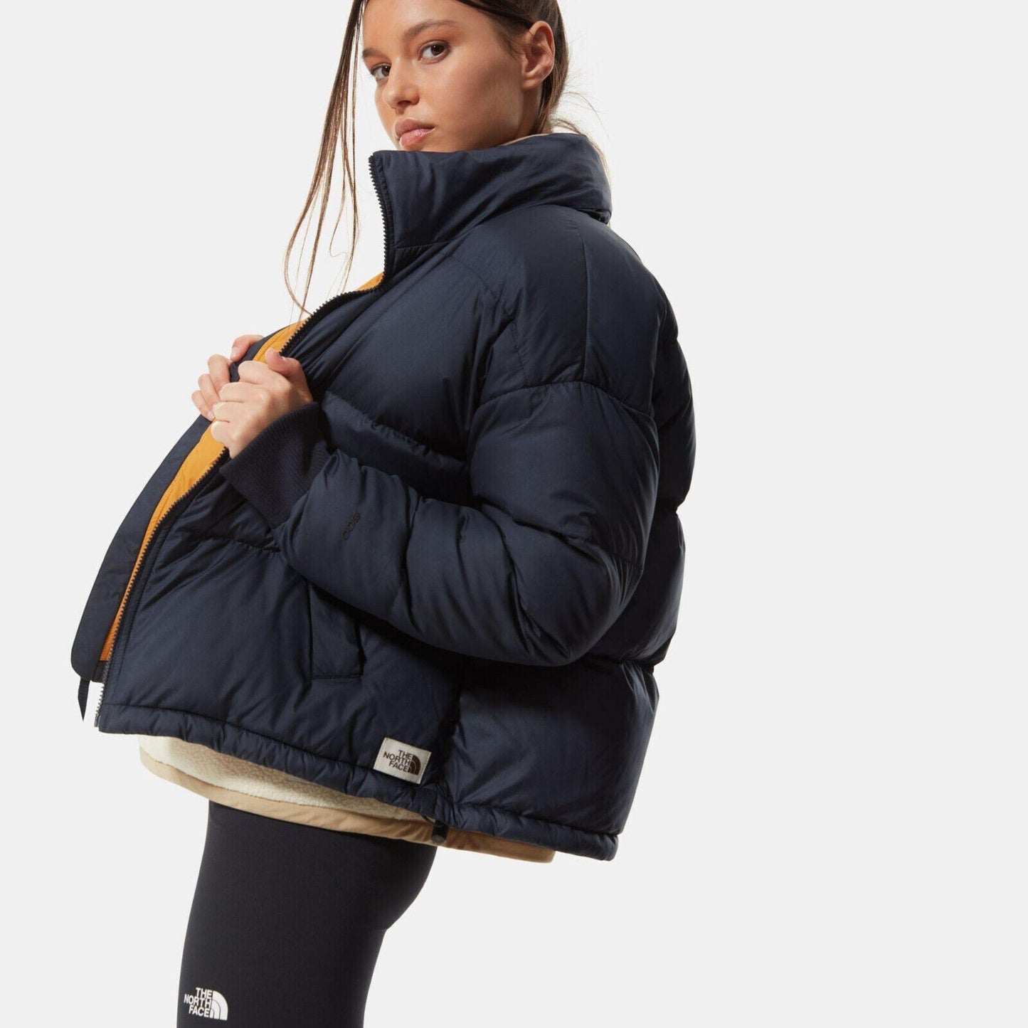 The North Face Women's Down Paralta Puffer Jacket / Aviator Navy / RRP £270