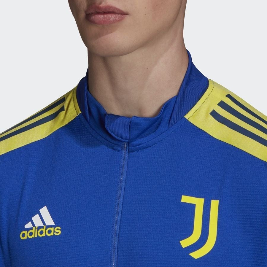 Adidas Mens 1/4 Zip Juventus Track Jacket / Blue / RRP £65