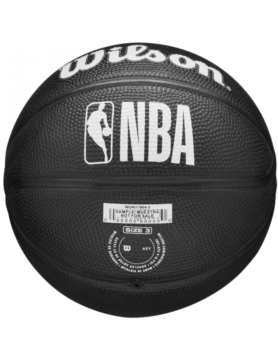 Wilson Brooklyn Nets Team Tribute Mini Basketball / Black / RRP £20