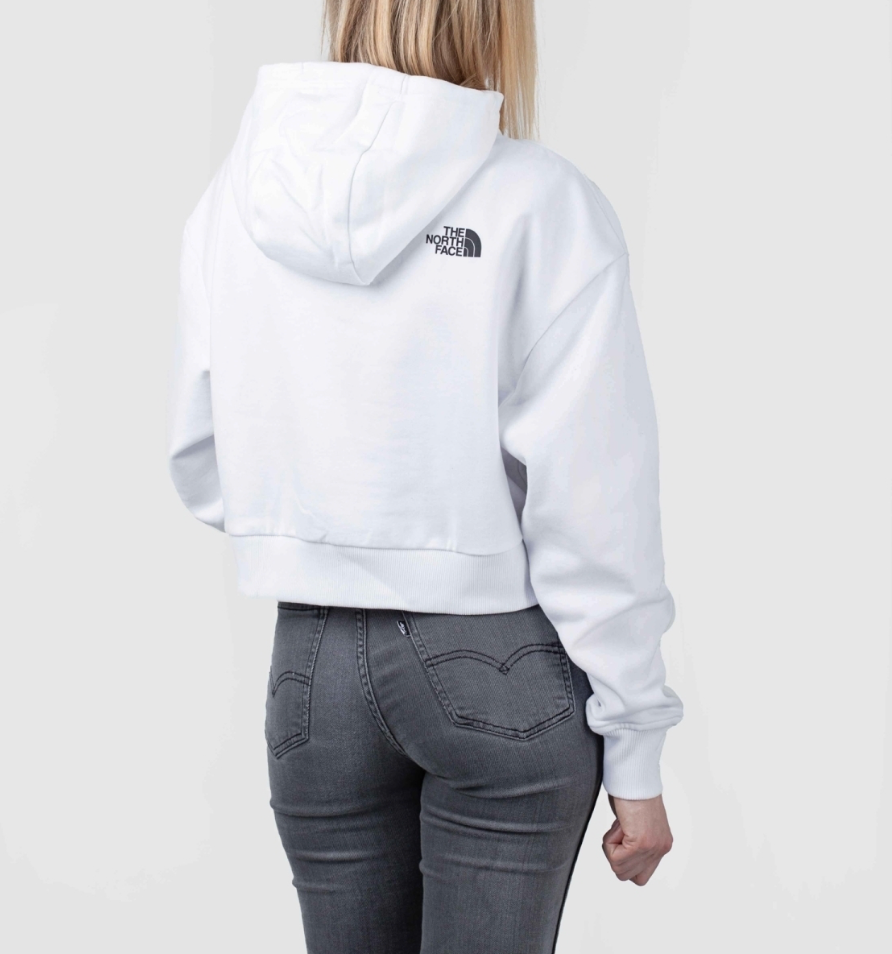 The North Face Womens Coordinates Crop Hoodie / BNWT / White / RRP £70