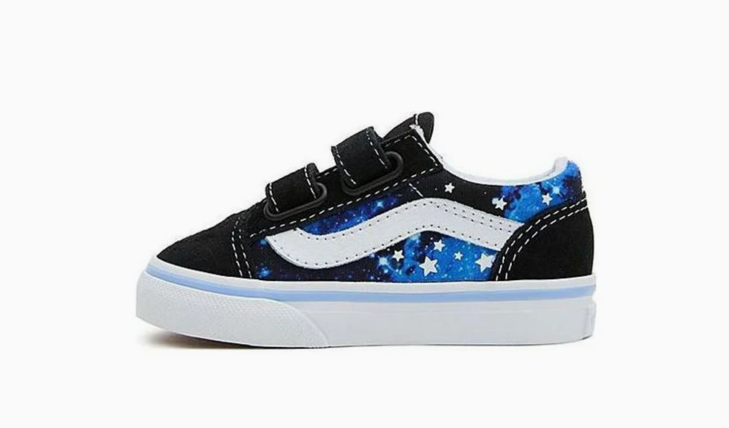 Vans Toddler Old Skool 2 Strap Trainers / Black Night Sky / RRP £37