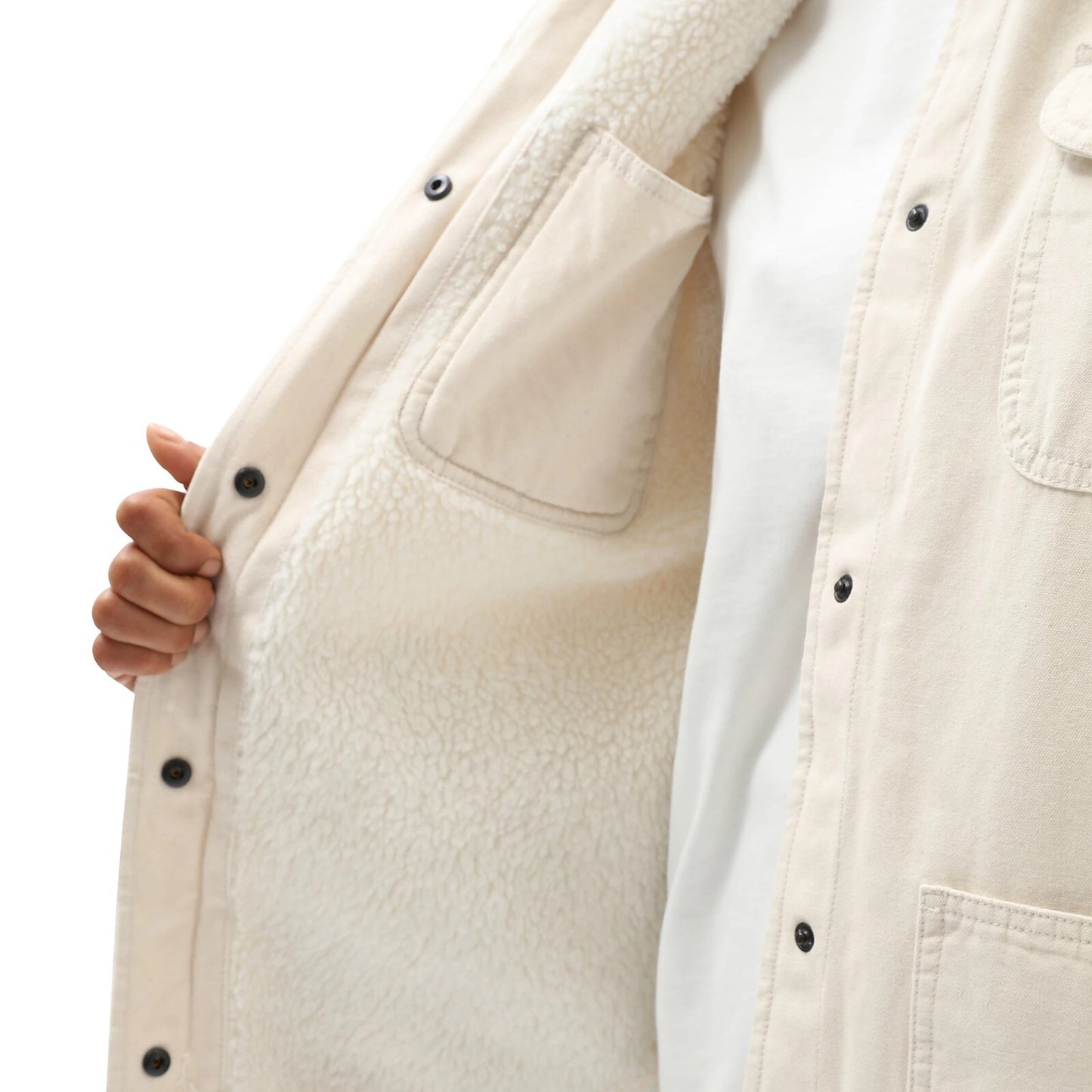 Vans Womens Cultivate Care Shacket / Natural White / RRP £105