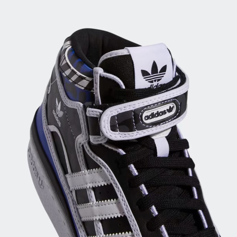 Adidas Womens Rich Mnisi Forum Mid Trainers / Blue White / RRP £85