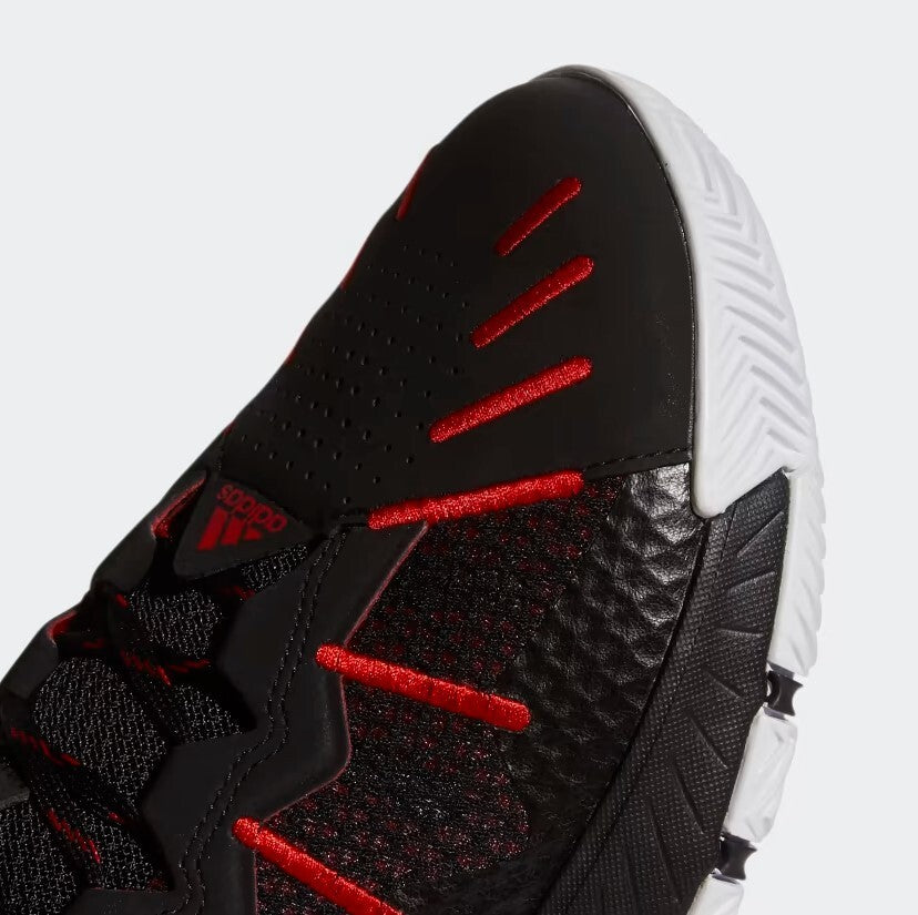 Adidas Mens D Rose Son of Chi Basketball Shoes / Black Red White / RRP £90