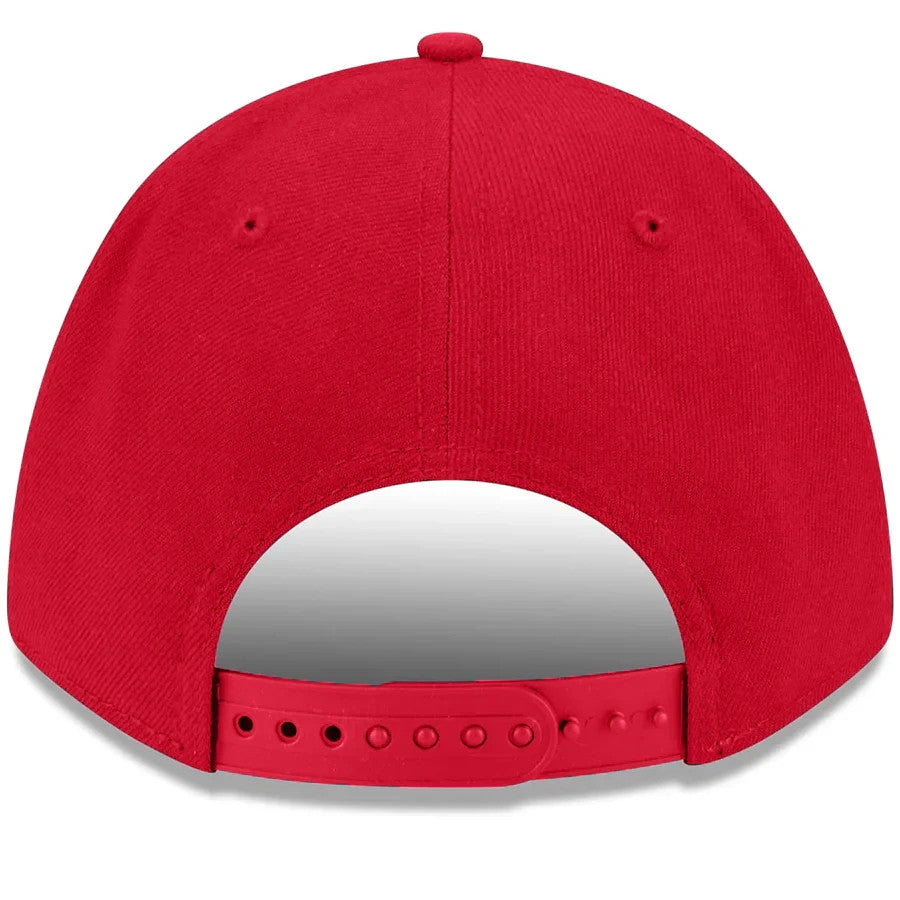 New Era Atlanta Braves 9Forty A-Frame Snapback Cap / Red White / RRP £27