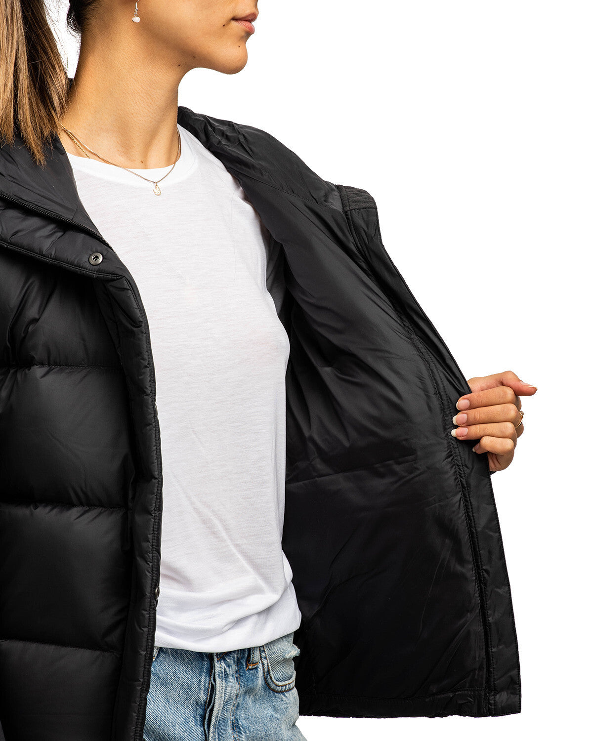 The North Face Women's City Standard Down Puffer Jacket / Black / RRP £380