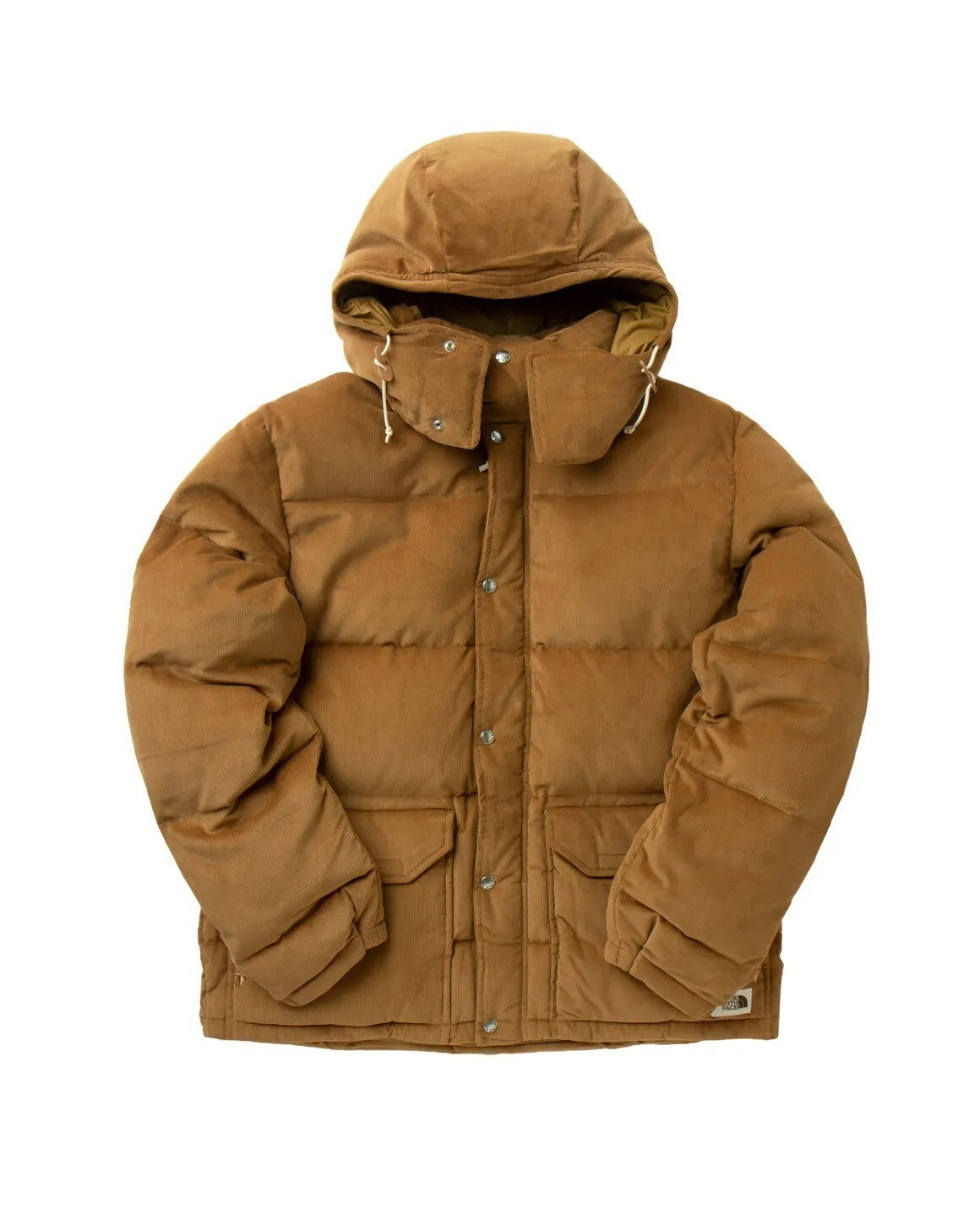 The North Face Mens Sierra Down Cord Parka / Utility Brown / RRP £350