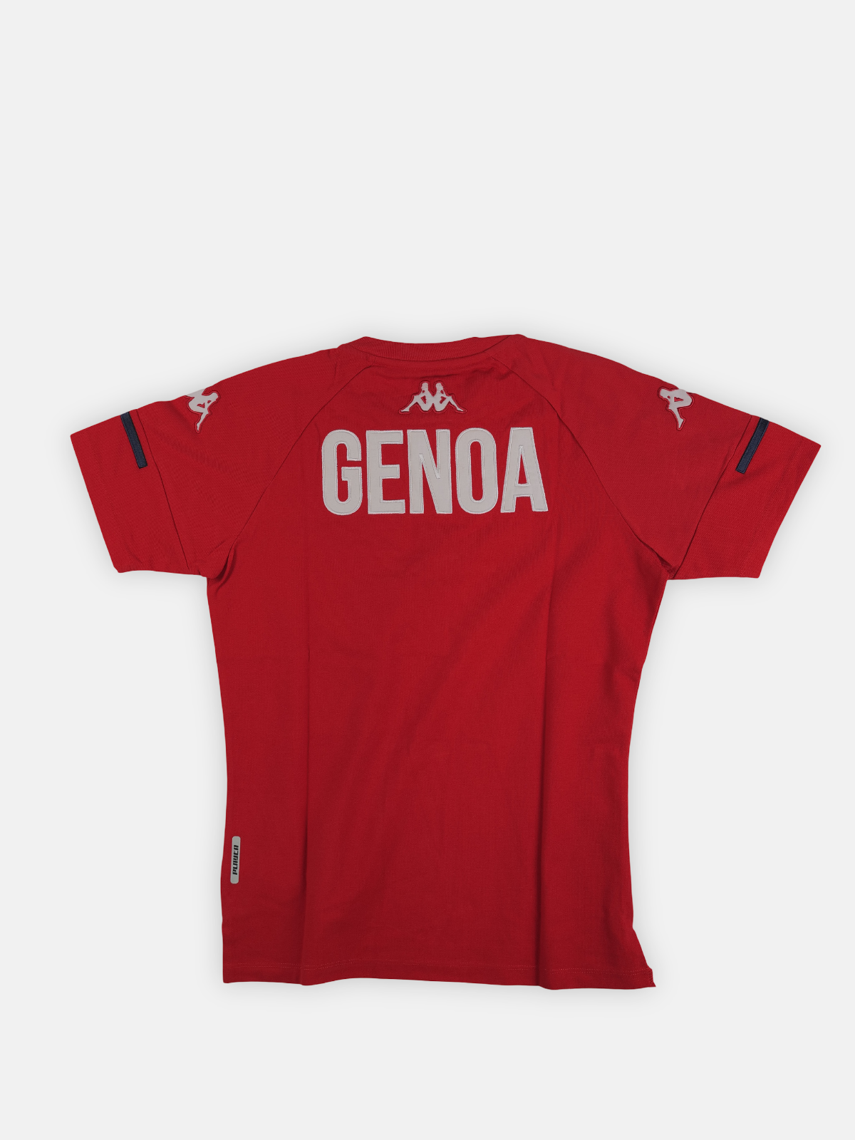 Kappa Mens 2020-21 Genoa Football Polo T-Shirt / Red / RRP £39.99