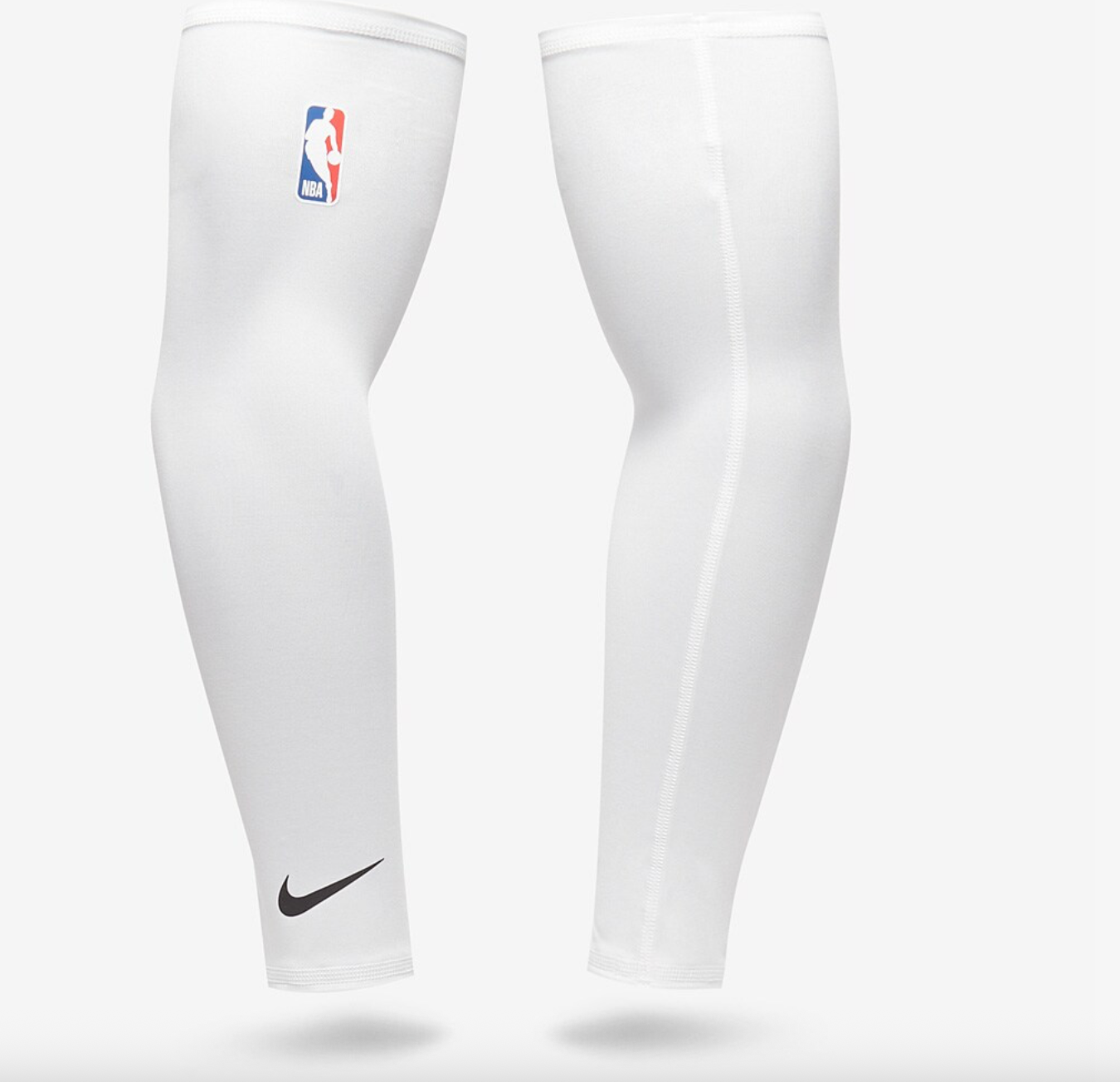 Nike NBA Shooter Sleeves / Adult / White / RRP £22