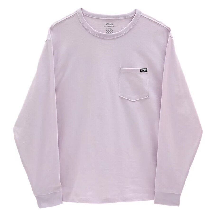 Vans L/S OTW Pocket T-shirt / Lavender Fog / Women / RRP £35