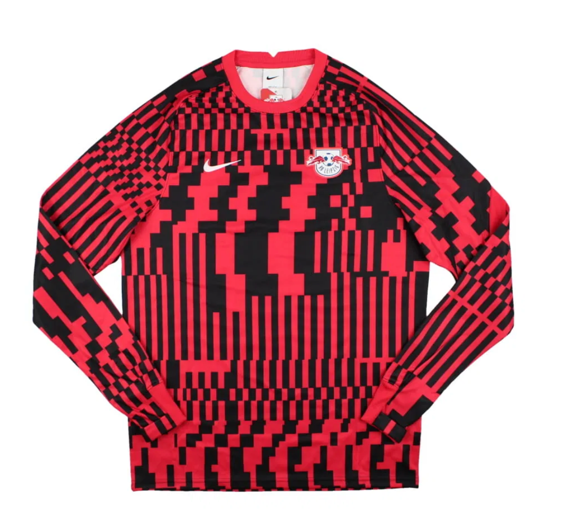 Nike Mens RB Leipzig LS Pre-Match Warm Up Top / BNWT / Red / RRP £60