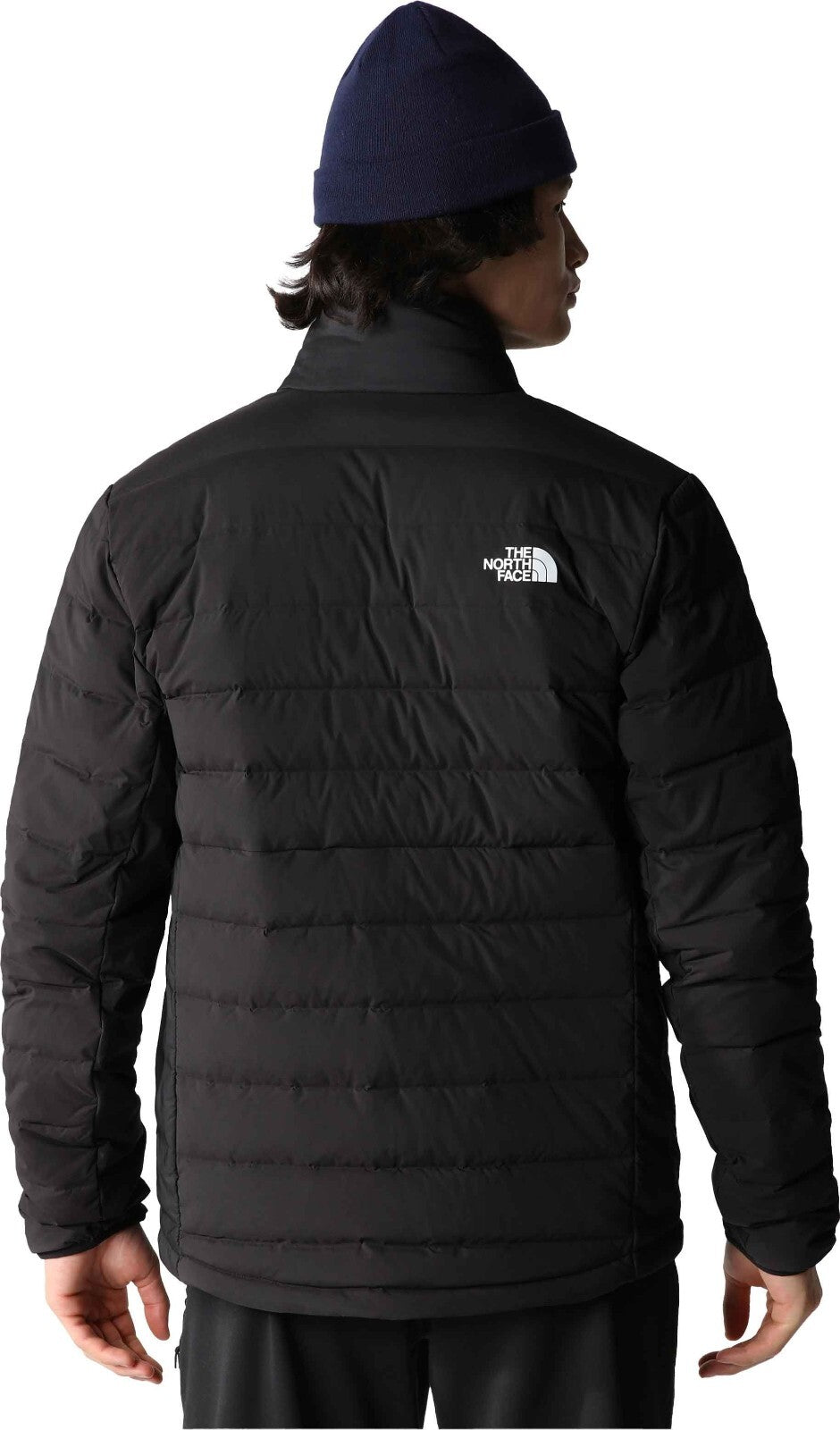 The North Face Mens Stretch Down Hooded Puffer Jacket / Black / RRP £245