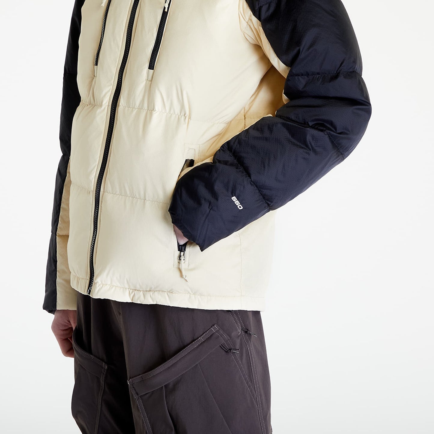 The North Face Mens Himalayan Light Down Jacket / Gravel Black / RRP £220