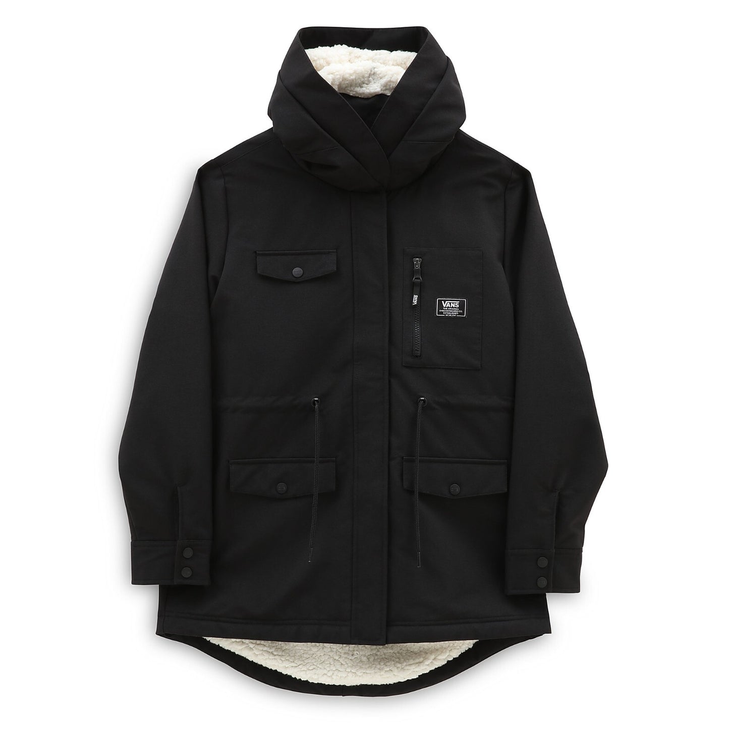 Vans Womens Richfield Hooded Parka Jacket / Black / RRP £180