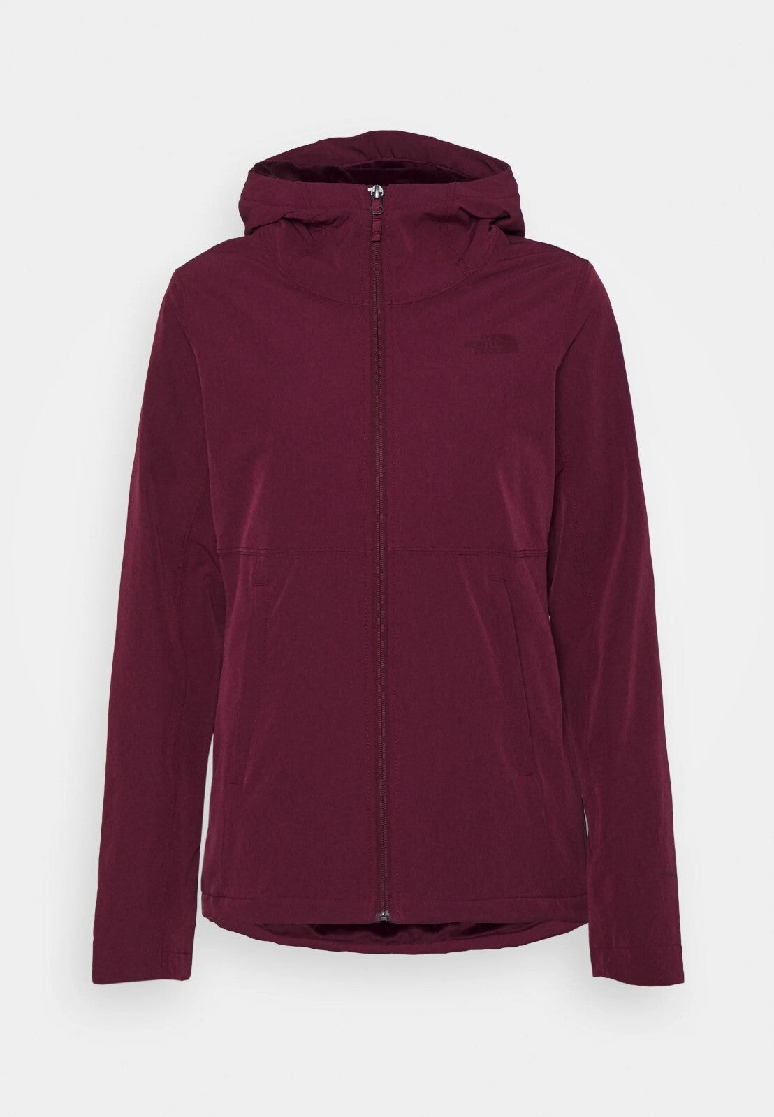 The North Face Women’s Shelbe Raschel Hoodie Jacket–Regal Red Heather Outerwear