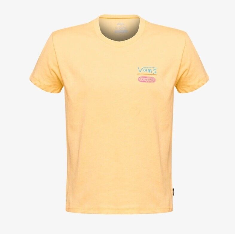 Vans Kids X Crayola Big Kids Crew 8 14 Yrs / Yello / RRP £25