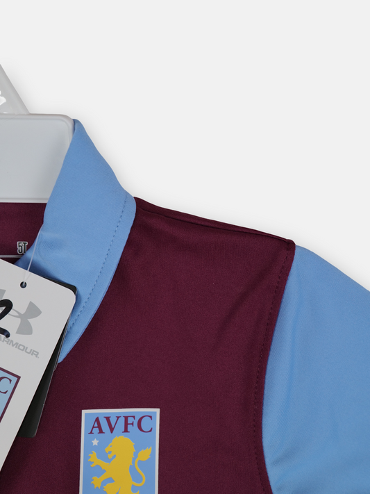 Under Armour Kids 16-17 Aston Villa Home Full Football Kit / Maroon / RRP £39