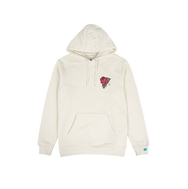 Vans Mens Anaheim Needlework Floral Hoodie Natural / RRP £80