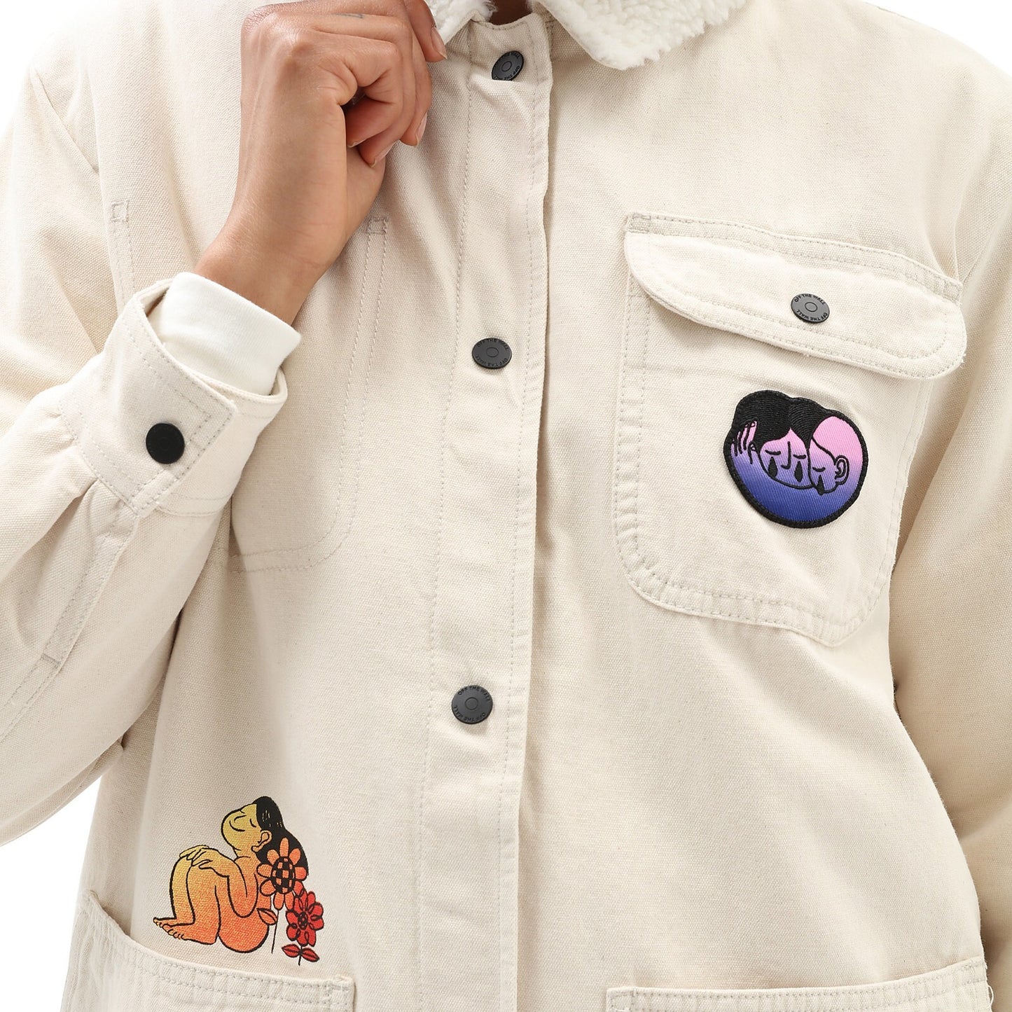 Vans Womens Cultivate Care Shacket / Natural White / RRP £105