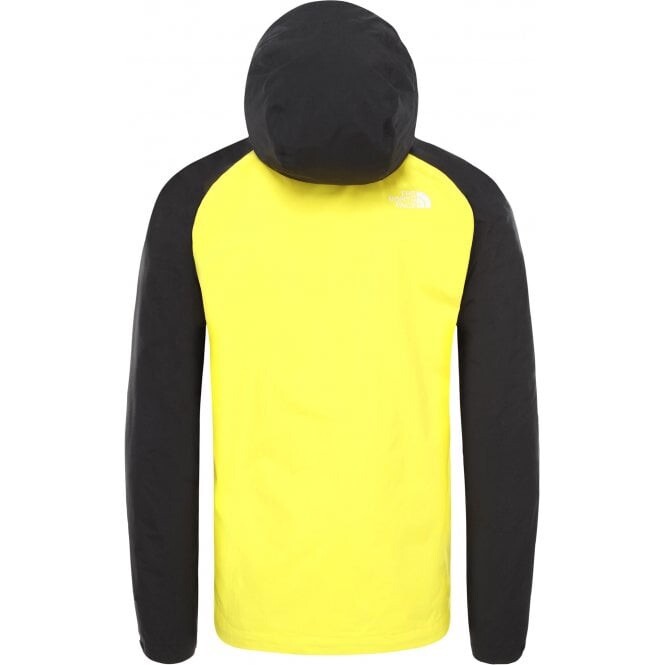The North Face Mens Stratos Rain Jacket / BNWT / Sulphur Greem / M / RRP £145