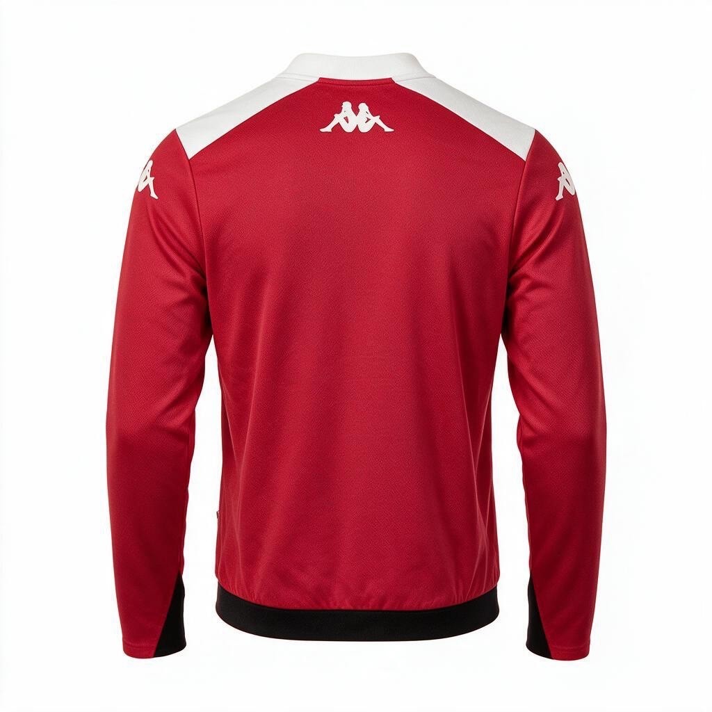 Kappa Mens Full Zip Monaco Training Jacket / Red / RRP £55