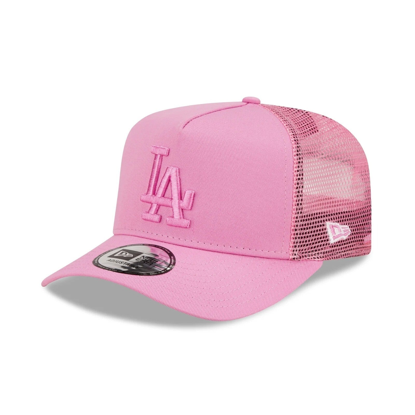 LA Dodgers Kids Tonal Mesh Trucker Hat / Pink / RRP £20