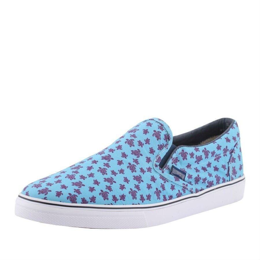 Vilebrequin Mens Slip On Espadrille Trainers / Blue / RRP £90