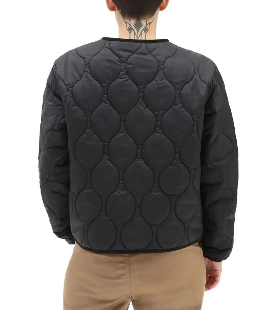 Vans Womens Reversible Quilted Puffer Jacket / Black / RRP £80