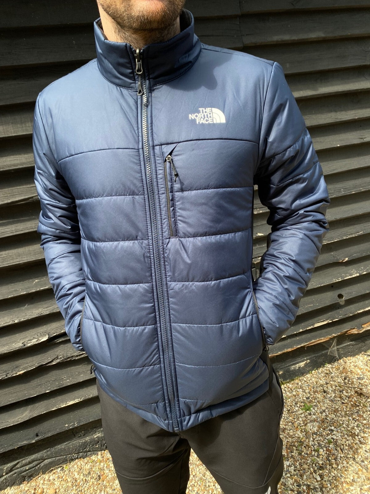 The North Face Men's Modis Synthetic Puffer Jacket / Navy / RRP £160 Size Small