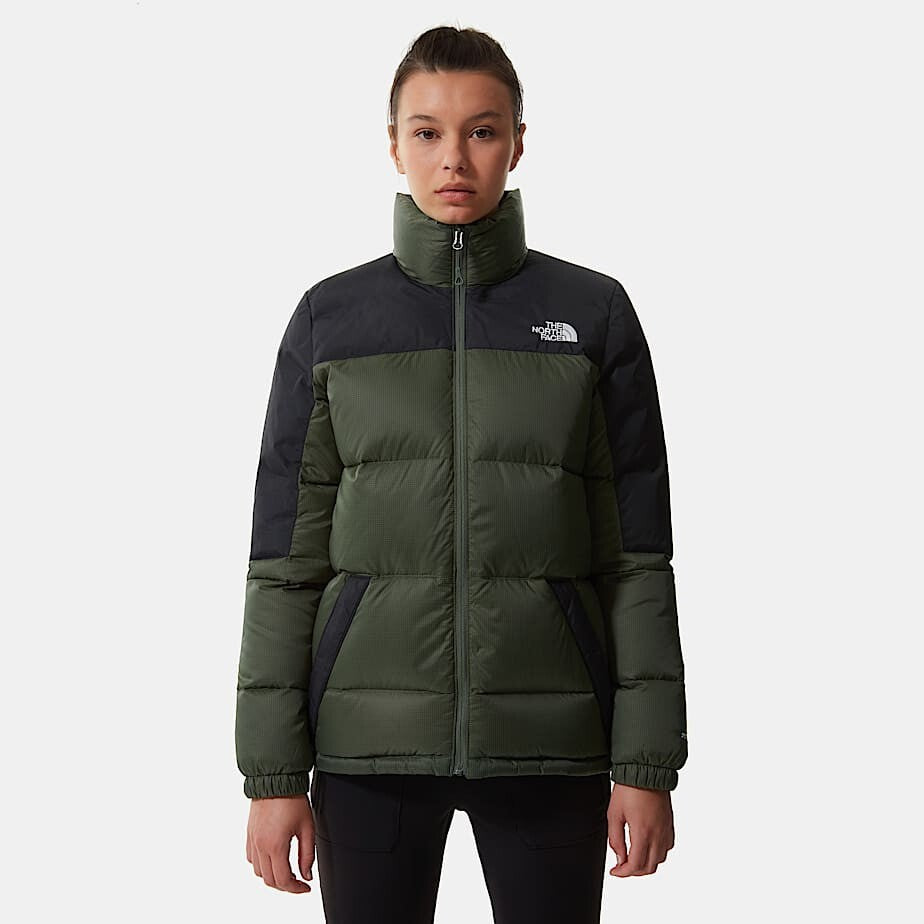 The North Face Womens Diablo Down Puffer Jacket / Thyme Green / RRP £300