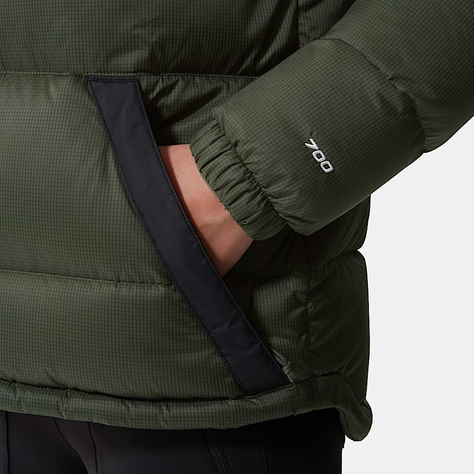 The North Face Womens Diablo Down Puffer Jacket / Thyme Green / RRP £300