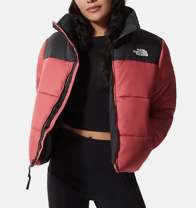 The North Face Women's Cropped Saikuru Jacket / BNWT / Slate Rose / RRP £180