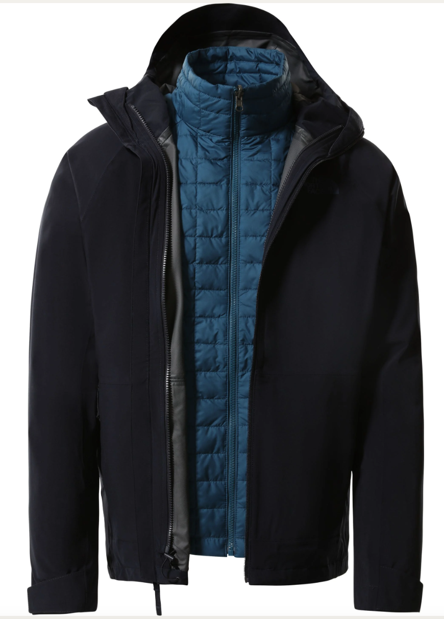 The North Face Mens Thermoball Eco Triclimate Jacket / BNWT / Aviator Navy