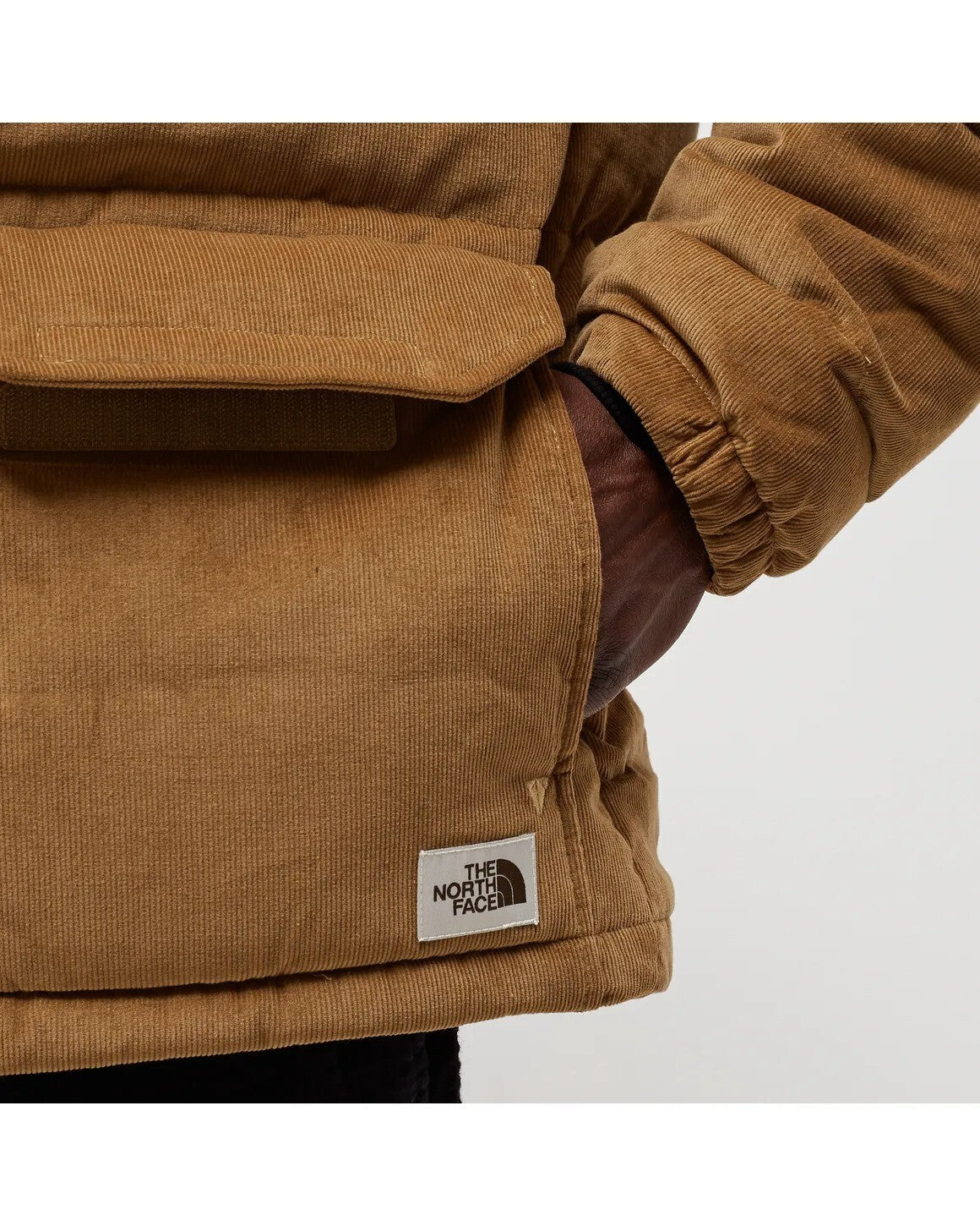 The North Face Mens Sierra Down Cord Parka / Utility Brown / RRP £350