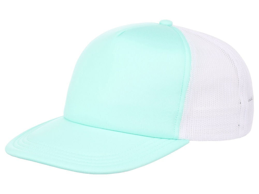 Unisex Screen Foam Trucker Hat / Laurel Green White / £20