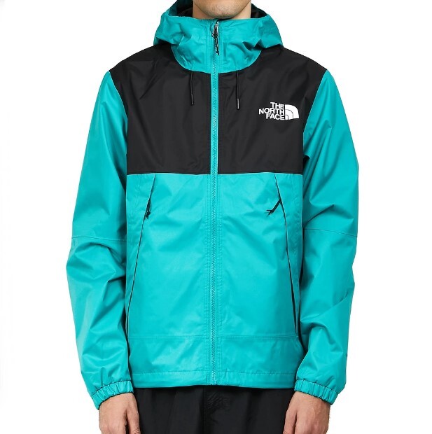 The North Face Men’s Mountain Q Rain Jacket / Porcelain Green / RRP £135